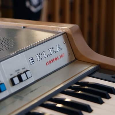 (Video) Serviced* 1970s Elka Capri 101 Rare Italian Analog Combo Organ | Made in Italy 70s | Inc. Carry Case & Key, Pedal, Legs, Supports & Fixings image 18