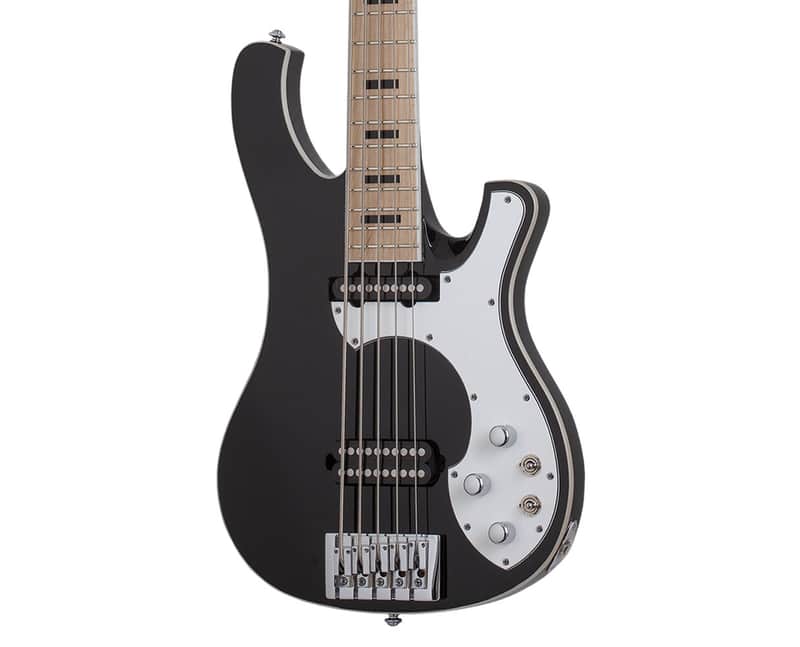 Schecter Stargazer-5 5-String Bass Guitar - Gloss Black - Open Box image 1