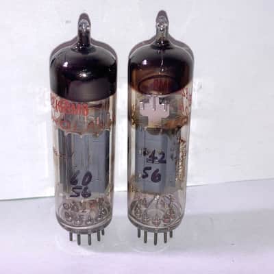 Mullard Blackburn 6BM8 ECL82 Tubes, Pair, Tested image 3