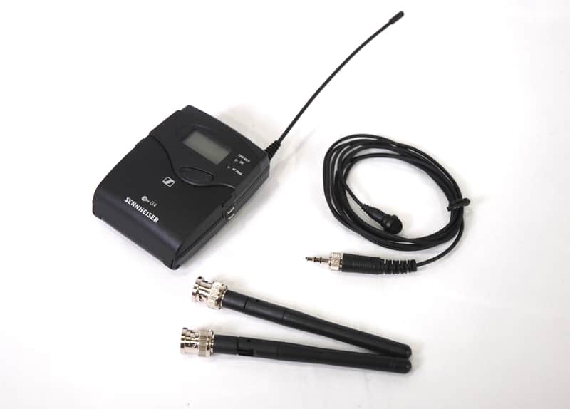 Sennheiser EW 100 G4-ME2-A1 Wireless Lavalier Microphone System (A1-Band: 470-516 MHz) 2010s - Black - Open Box image 1