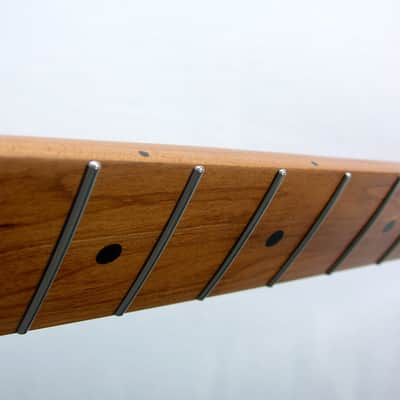 Stratocaster S.S. FRETS/Vintage Style/Rounded/22 Frets/ROASTED fits Warmoth, Fender STRAT image 5