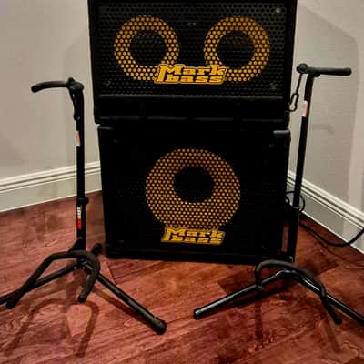 Markbass CMD 102PO 500W combo amp + 151P 1x15 extension cabinet 2000s - Black image 8