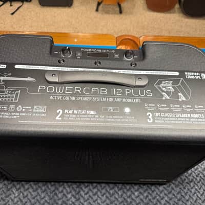 Line 6 Powercab 112 Plus 250-Watt 1x12" Active Guitar Speaker Cabinet 2018 - 2021 Black image 4
