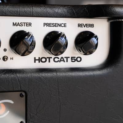 Bad Cat Mod Shop Hot Cat 50 Tube Amplifier 1X12 Combo image 8