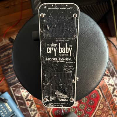 Dunlop EW-95V Mister Cry Baby Super Volume Wah 1998 - 2009 - Metal image 2