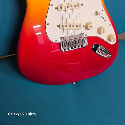 Fender Player Plus Stratocaster Guitar Tequila Sunrise image 9