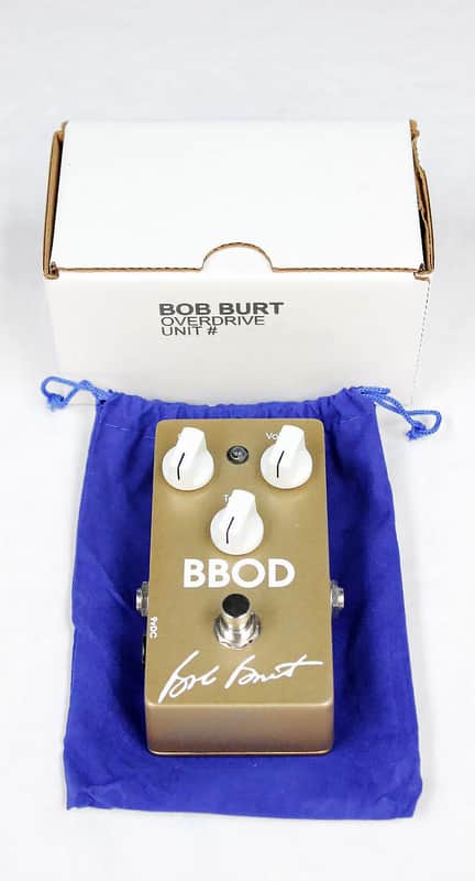 Bob Burt Overdrive Pedal, Price Reduced, 
