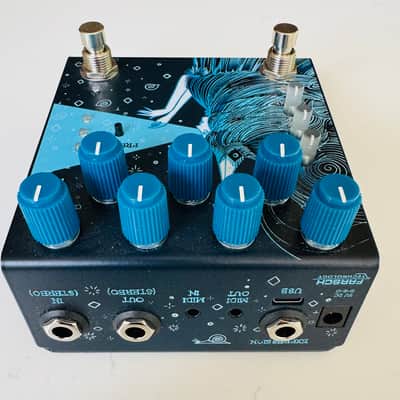 Old Blood Noise Endeavors Dark Star Stereo Reverb and Pitch Shifting Pedal - Blue image 2