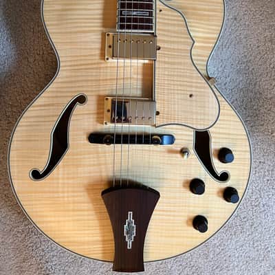 2005 Ibanez Artcore Custom AF105-NT w/Gibson '57 Classic pickup image 4