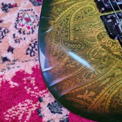 *RARE* 1990 Ibanez RG760 BK-P Black Paisley w/ Matching Headstock, FujiGen Japan MIJ 🔥 image 11