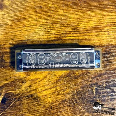 Hohner Marine Band 'G' Harmonica (1970s - Silver) image 2