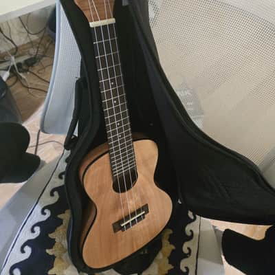 Kala KA-EMTU-C Travel Concert Ukulele with Gig Bag 2020 - Exotic Mahogany image 3