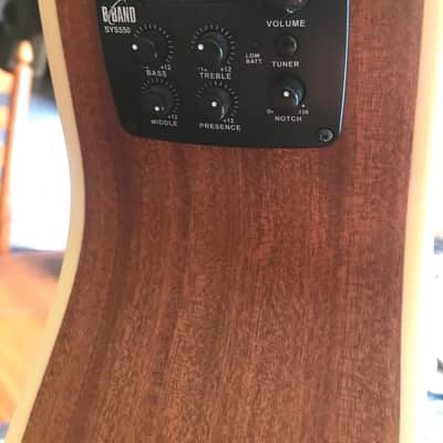 Alvarez AG60CE natural beautiful with B-band SYS550 under saddle transducer image 4