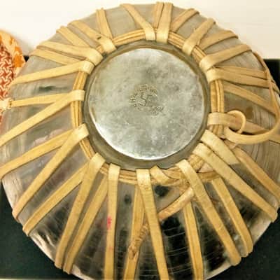 Vintage Authentic Steel Tabla Drum Dagga Bayan Made in India image 12