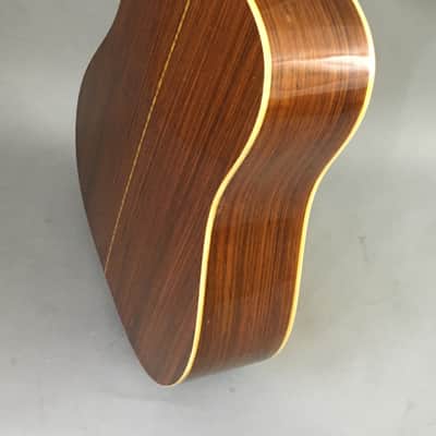 Vintage MIJ Canyon T40 Dreadnought Acoustic Guitar 1970s Natural Solid Spruce Top Martin D40 Style Axe image 12