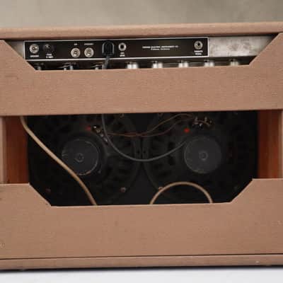 1962 Fender Super Amp 6G4-A Brown 2x10 Combo Amp w/ Flight Case #59038 image 13