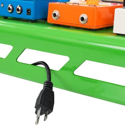Gator Electric Guitar Multi Effects Pedalboard Pedal Board - Green image 6