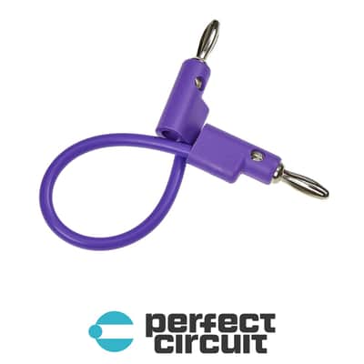 Buchla 5" Banana Cable (Violet)