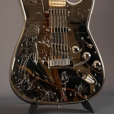 Fender Custom Shop Aloha Stratocaster 1994 - 1995 - Etched Aluminum image 10