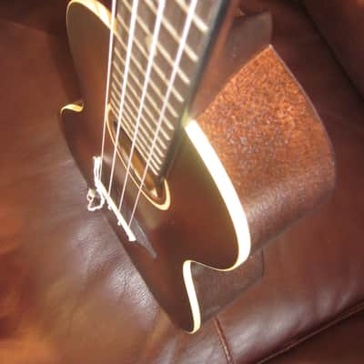 Luna Art Vintage Concert Ukulele w/ Gig Bag! UKE ART V C image 4