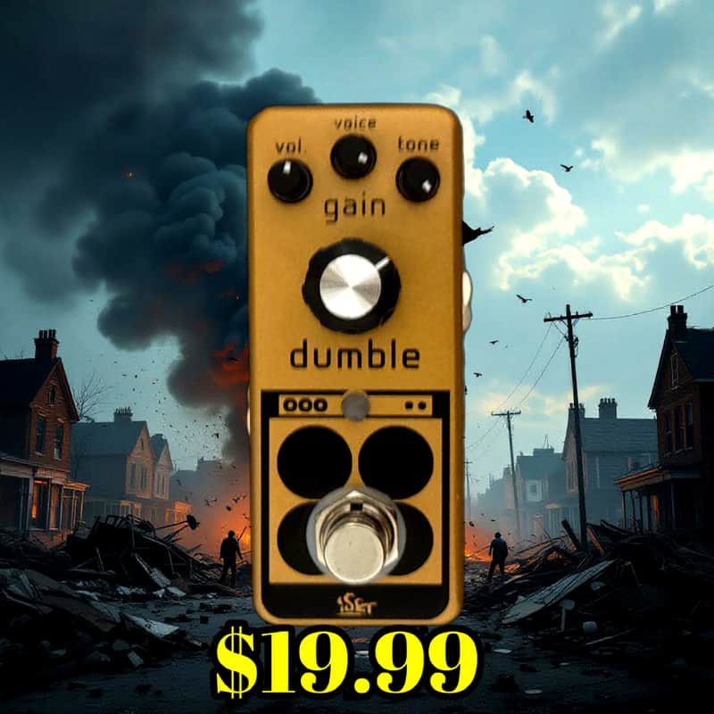 ISET Dumble Mini Pedal 2026 - Gold image 1