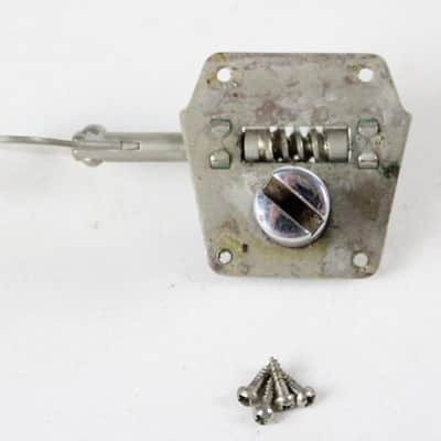 1957 1958 1959 Vintage Fender Precision/Jazz Bass Single Tuner Kluson Reverse Wind Pre-CBS USA ~Honest PATINA~ image 4