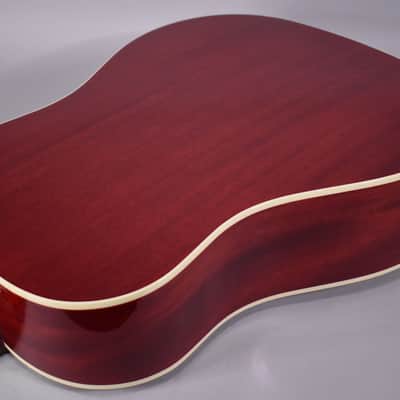2025 Gibson J-45 Standard Left-Handed Acoustic-Electric | Cherry Finish W/OHSC image 13