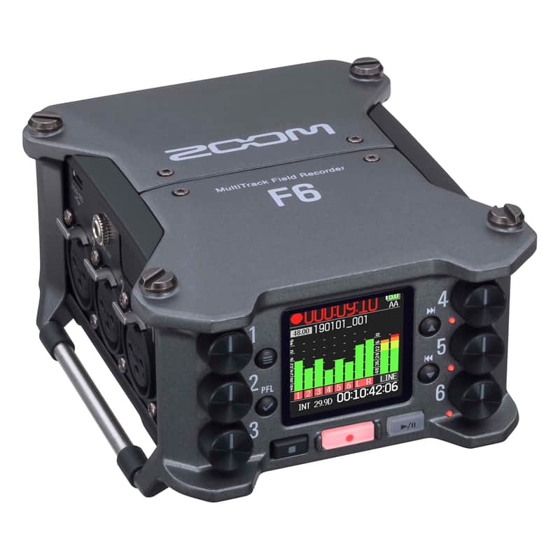 Zoom F6 Multitrack Field Recorder image 1