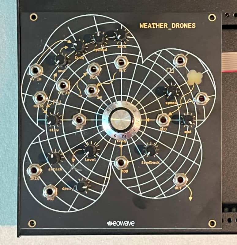 Eowave Weather Drones full synth voice Eurorack module image 1