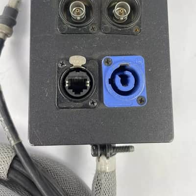 Breakout box Audio Snake 4 inputs Neutrik powerCON 20A EtherCon RJ45 BNC chassis image 2