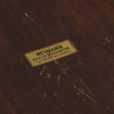 1926 Weymann Style 150-A Tenor Banjo with Resonator & Original Case image 9