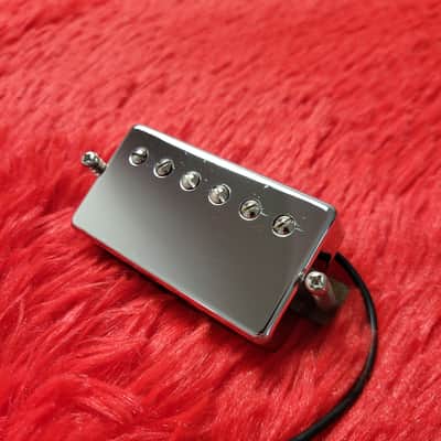 1990's - 2010's Unknown Brand & Model Chrome Covered Humbucker - 6.78K ohm - Ceramic Magnet image 1