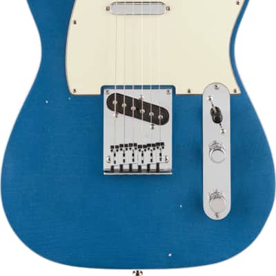 Fender American Ultra Luxe Vintage '60s Telecaster Custom Electric Guitar, Rosewood Fingerboard, Lake Placid Blue image 1