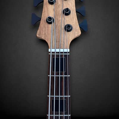 Elrick EVO PLATINUM 5 String Figured Curly Koa 2025 - Natural image 5