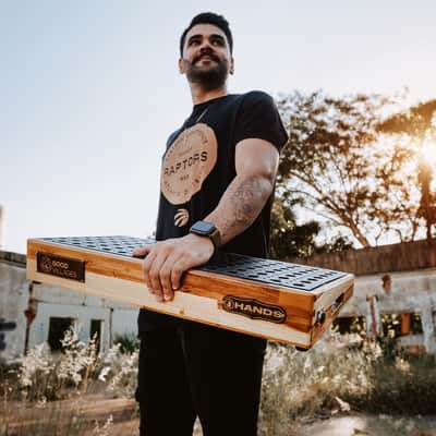 Hands Custom Pedalboard Supreme 12" X 28" image 3
