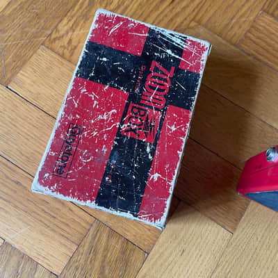 Guyatone PS-102 Zoom Box Distortion 1979 with original box Red as U2 The Edge image 12