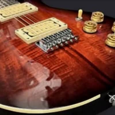 Washburn Wing American Hawk 78 - Vintage Sunburst, Crafted in Washuburn's US Custom Shop, Ash Body w/ Carved Maple Top, Neck-through Design, B-Stock image 11