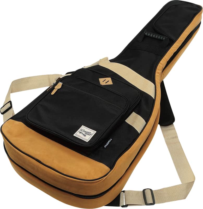 Ibanez IGB2541-BK POWERPAD Designer Collection Gig Bag for Electric Guitar, Double Bag - Black image 1
