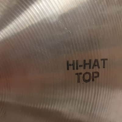 Paiste 14" 404 "Black Label" Hi-Hat Cymbals (Pair) 1974 - 1980 image 5