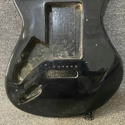 Black Left Handed Guitar Strat Style Basswood Body image 5
