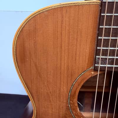 Vintage Alvarez by Kazuo Yairi DY-1 Acoustic Electric Guitar with Gig Bag Made in Japan 1990 image 9