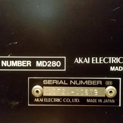 Vintage Akai MD280 Sampler Disk Drive image 3
