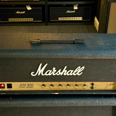 Marshall JCM 800 Lead Series Model 2204 50-Watt Master Volume Mk2 Head 1983 - Serviced image 5
