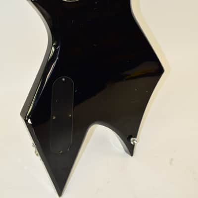 B.C. Rich Bronze Series Warlock Electric Bass Guitar Black image 15