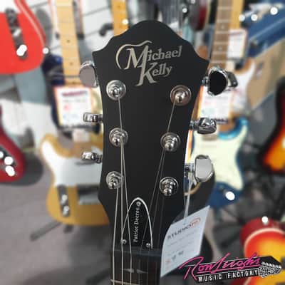 Michael Kelly Patriot Decree 'LP' Style Electric Guitar in Open Pore Tobaccoburst image 5