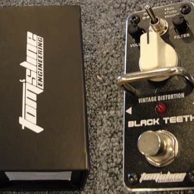 Tom's Line Engineering ABT-3 Black Teeth Vintage Distortion Guitar Effects Pedal image 2