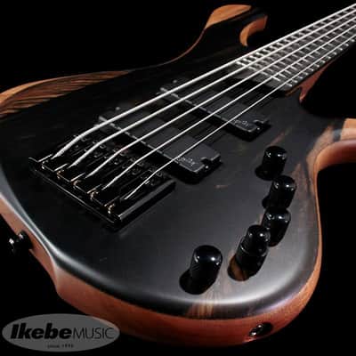 Mayones BE Elite 5 -Macassar Ebony Top/Ebony Fingerboard- with Aguilar DCB Soapbar image 3
