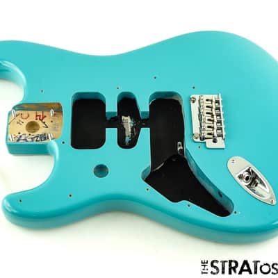 LEFTY Fender Player II Stratocaster BODY + HARDWARE Strat Alder Aquatone Blue image 1