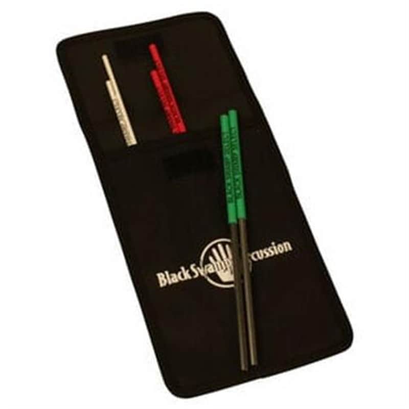 Black Swamp Select Triangle Beater Set | Set of 6 with Case