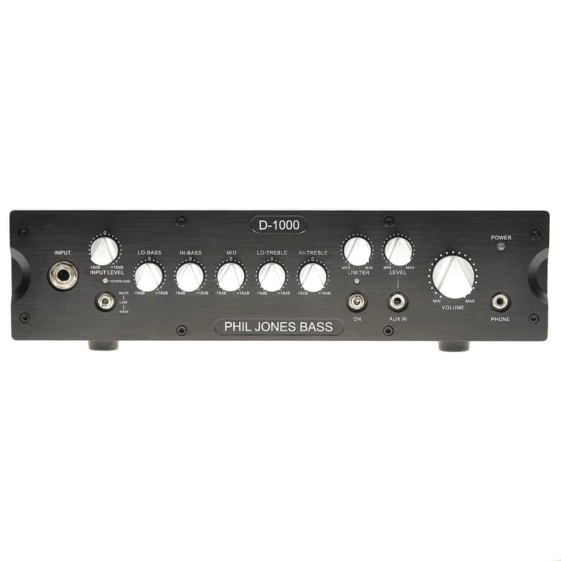 Phil Jones D1000 1000-Watt Digital Bass Amp Head image 1